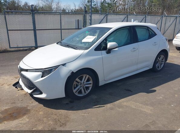 JTND4MBEXN3186489 2022 TOYOTA LL White Առջևի ձախ երեք քառորդ տեսարան
