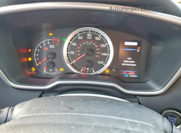 JTND4RBEXL3099119 2020 TOYOTA LL Black Instrument cluster view