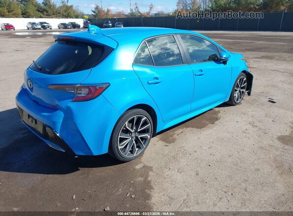JTNK4RBE8K3070367 2019 TOYOTA LL Blue Tył prawy