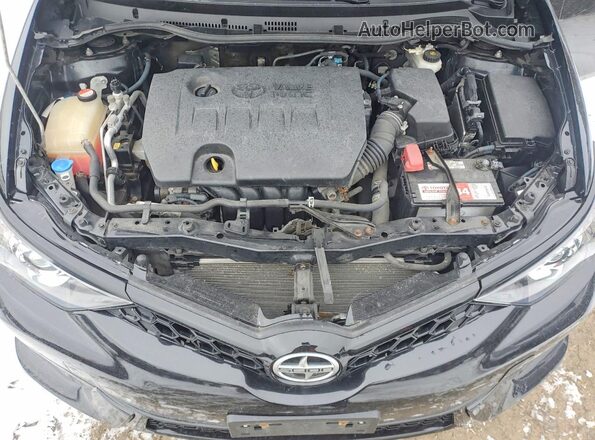 JTNKARJEXGJ513809 2016 TOYOTA SCION Black უკანა სალონის ხედი