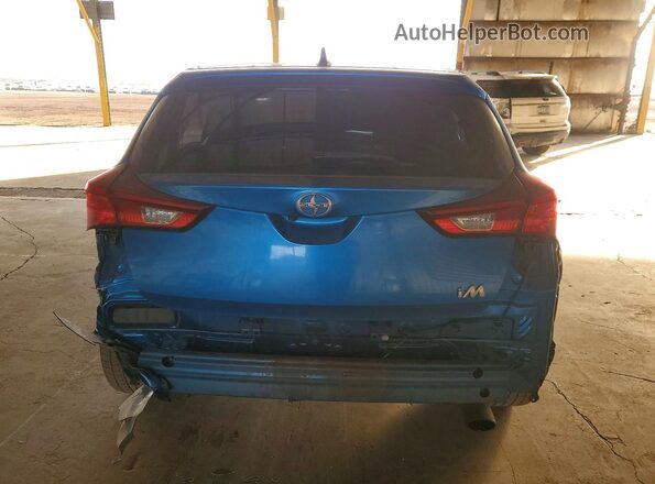 JTNKARJEXGJ521148 2016 TOYOTA SCION Blue უკანა ხედი