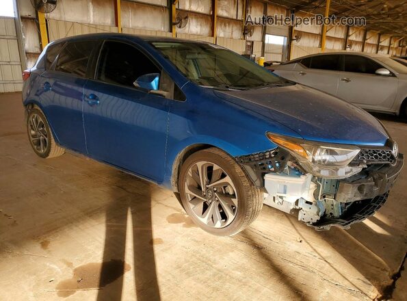 JTNKARJEXGJ521148 2016 TOYOTA SCION Blue წინა მარჯვენა