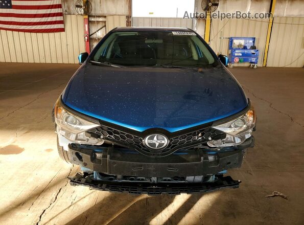 JTNKARJEXGJ521148 2016 TOYOTA SCION Blue წინა ხედი