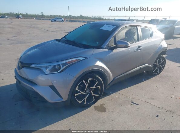 JTNKHMBX3K1036065 2019 TOYOTA LE Gray Front left