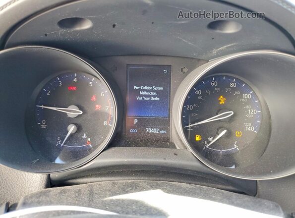 JTNKHMBX4M1106269 2021 TOYOTA C-HR Black Вид щитка приладів