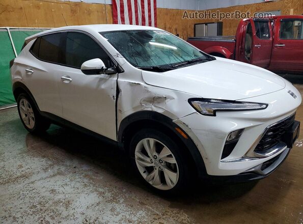 KL4AMBS25RB182356 2024 BUICK ENCORE White Przód prawy