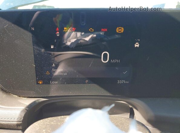 KL4AMBSL2TB117593 2026 BUICK ENCORE Blue ხელსაწყოთა პანელის ხედი