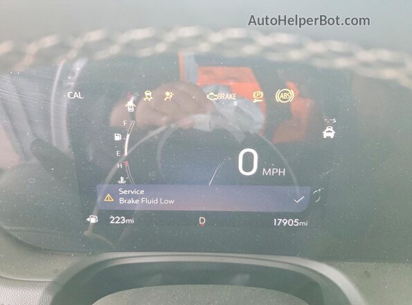 KL4AMBSL5SB217640 2025 BUICK ENCORE White Սարքավորումների վահանակի տեսք