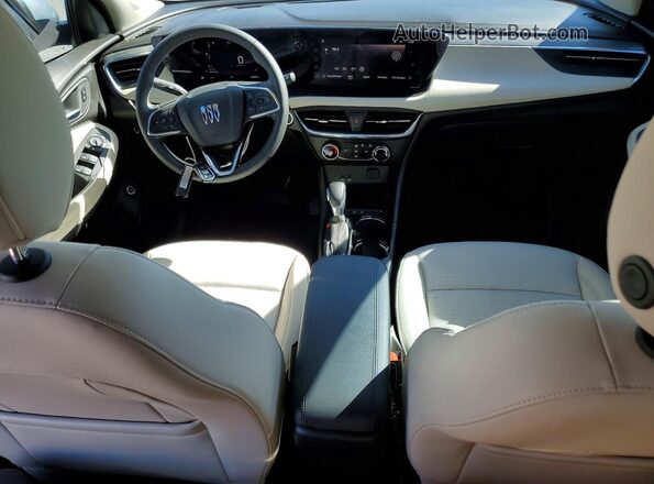 KL4AMBSP8SB008122 2025 BUICK ENCORE Charcoal Widok deski rozdzielczej
