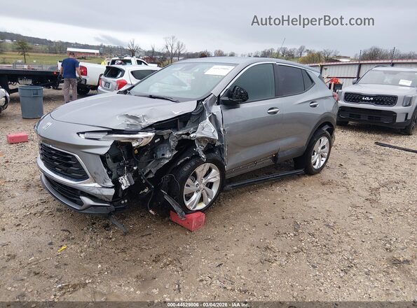 KL4AMCSL9SB159652 2025 BUICK ENCORE Gray Առջևի ձախ երեք քառորդ տեսարան