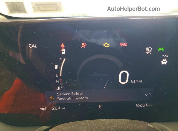 KL4AMESL1RB038216 2024 BUICK ENCORE White Instrument cluster view