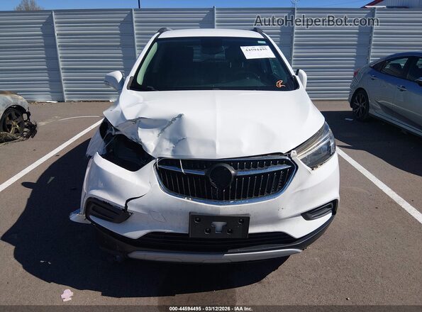 KL4CJASB0KB911655 2019 BUICK ENCORE White Instrument cluster view