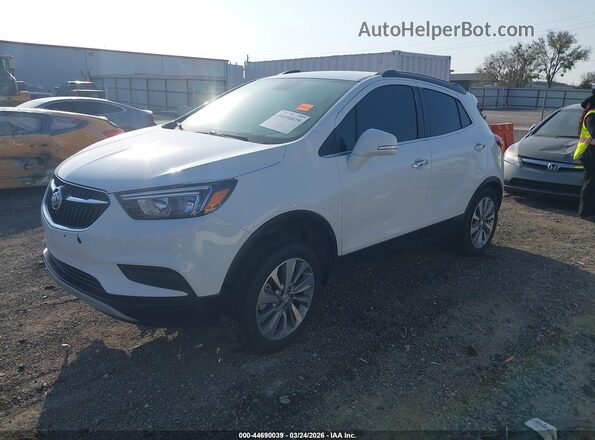 KL4CJASB1HB129504 2017 BUICK ENCORE White Przód lewy