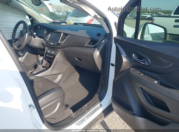 KL4CJASB1HB129504 2017 BUICK ENCORE White Widok wnętrza z przodu