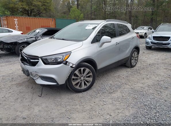 KL4CJASB1KB709035 2019 BUICK ENCORE Gray Передня ліва чверть