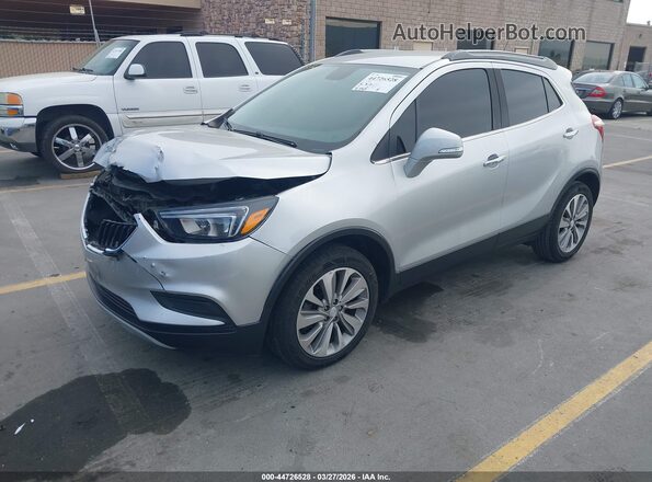KL4CJASB1KB794023 2019 BUICK ENCORE Серый Передняя левая четверть