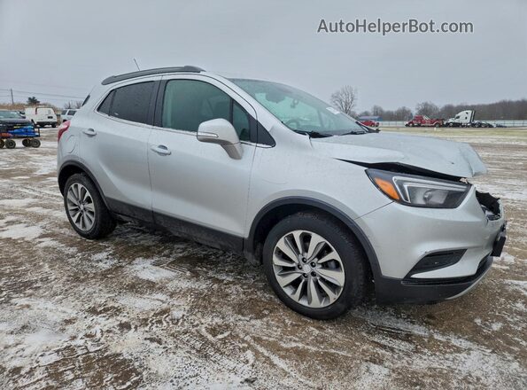KL4CJASB1KB916086 2019 BUICK ENCORE Silver 