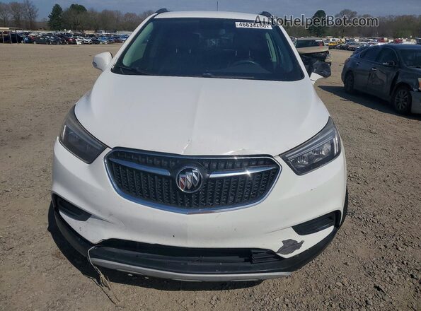 KL4CJASB2JB605801 2018 BUICK ENCORE White უკანა ხედი