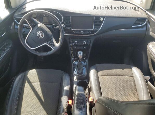 KL4CJASB2JB605801 2018 BUICK ENCORE White უკანა სავარძლების ხედი