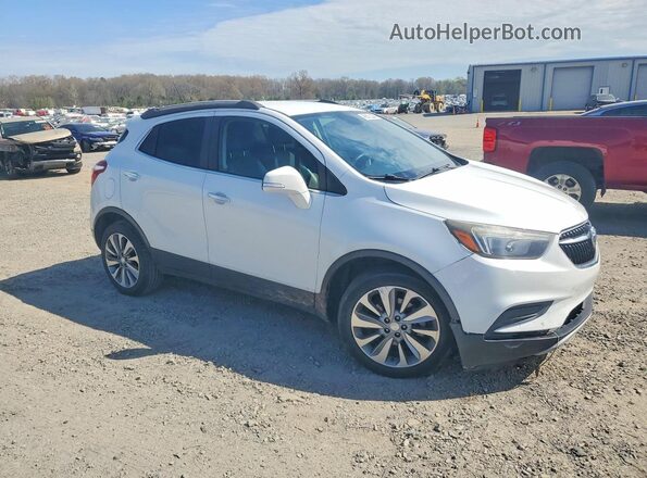 KL4CJASB2JB605801 2018 BUICK ENCORE White წინა ხედი