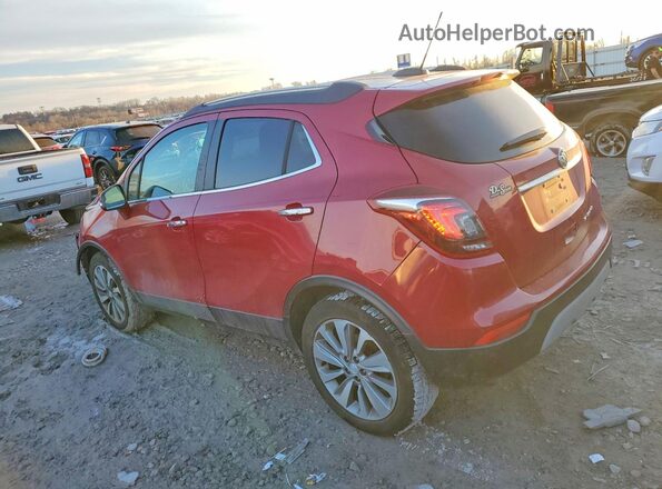KL4CJASB3KB708937 2019 BUICK ENCORE Red 