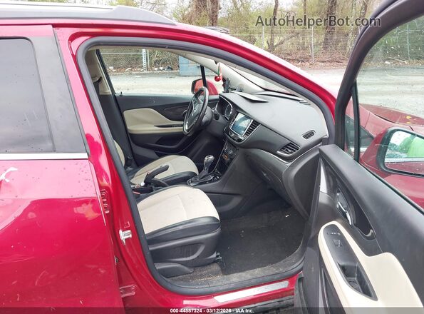 KL4CJASB3KB788126 2019 BUICK ENCORE Красный Вид салона спереди