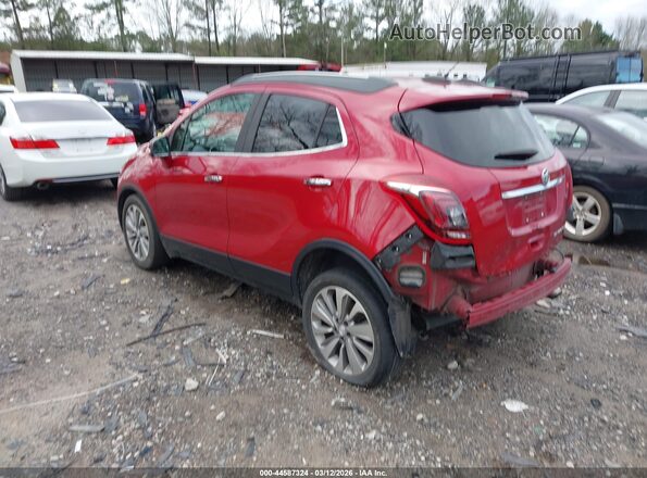 KL4CJASB3KB788126 2019 BUICK ENCORE Красный Задняя левая четверть