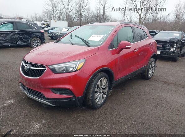 KL4CJASB3KB856375 2019 BUICK ENCORE Red 