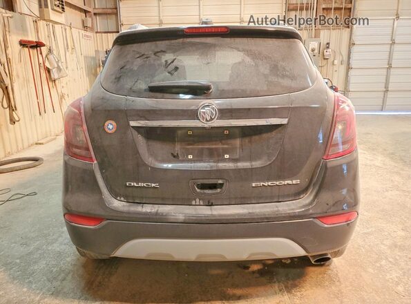 KL4CJASB6JB717114 2018 BUICK ENCORE Black უკანა ხედი