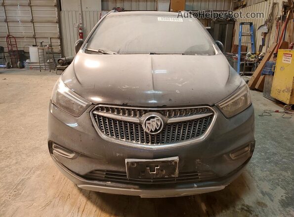 KL4CJASB6JB717114 2018 BUICK ENCORE Black წინა ხედი