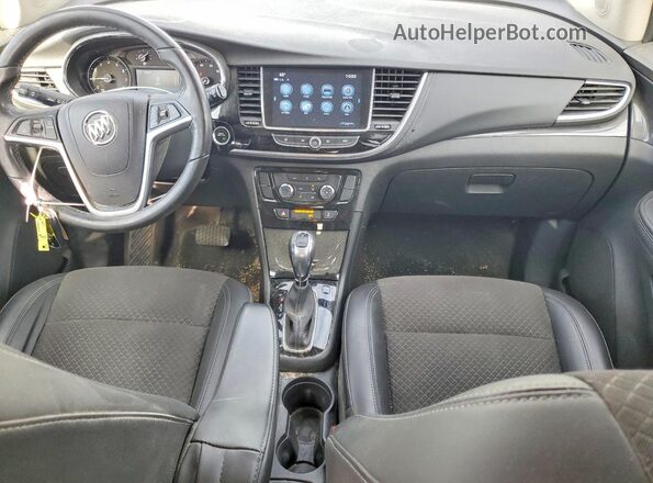 KL4CJASB6MB310186 2021 BUICK ENCORE Silver წინა პანელის ხედი