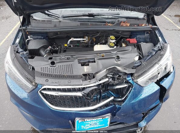 KL4CJASB8KB726544 2019 BUICK ENCORE Синий Вид сзади
