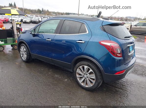 KL4CJASB8KB726544 2019 BUICK ENCORE Синий Задняя левая четверть