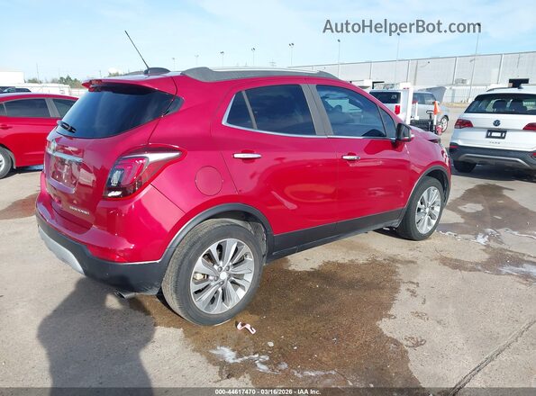 KL4CJASB9JB614186 2018 BUICK ENCORE Burgundy Հետևի աջ