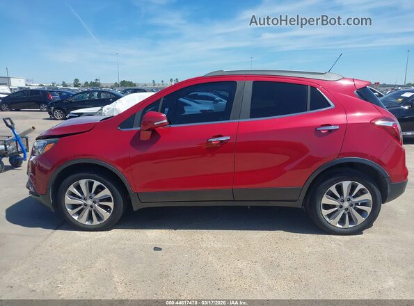 KL4CJASB9JB614186 2018 BUICK ENCORE Burgundy Սալոնի 360 աստիճան տեսք