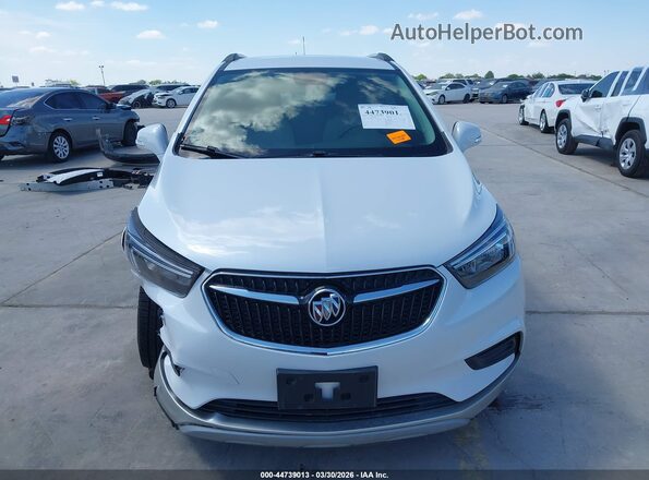 KL4CJASB9JB710366 2018 BUICK ENCORE White Vista del cuadro de instrumentos