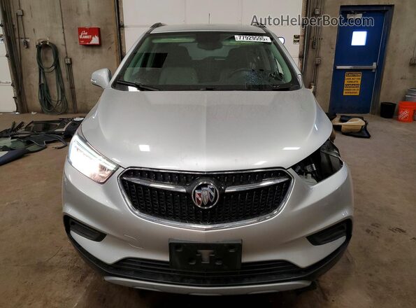 KL4CJASB9KB772898 2019 BUICK ENCORE Silver 