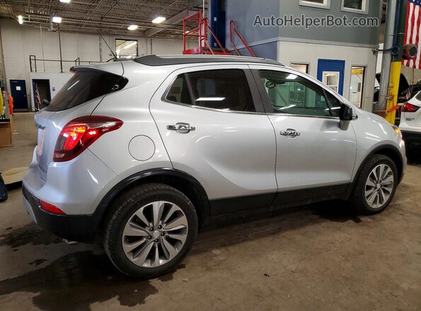 KL4CJASB9KB772898 2019 BUICK ENCORE Silver 