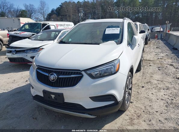 KL4CJASM2NB542013 2022 BUICK ENCORE White Передня ліва чверть
