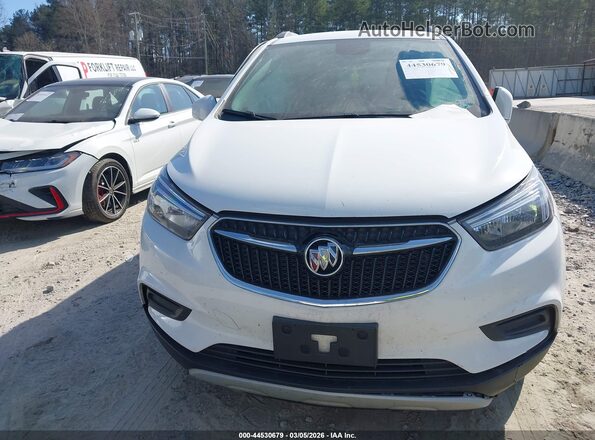 KL4CJASM2NB542013 2022 BUICK ENCORE White Вид щитка приладів
