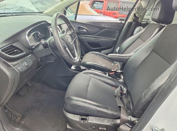 KL4CJASM9NB510207 2022 BUICK ENCORE White წინა სალონის ხედი