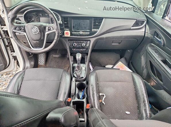 KL4CJASM9NB510207 2022 BUICK ENCORE White წინა პანელის ხედი