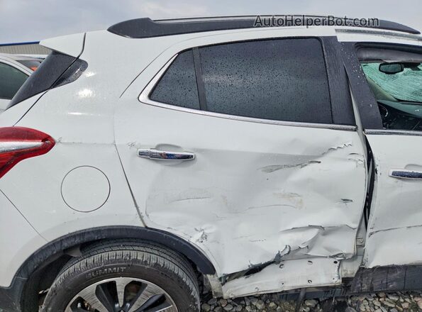 KL4CJASM9NB510207 2022 BUICK ENCORE White უკანა სავარძლების ხედი