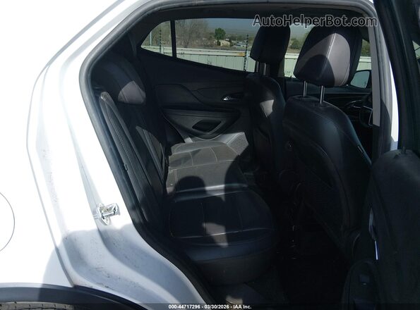 KL4CJCSB9JB631243 2018 BUICK ENCORE White Widok naklejki z numerem VIN