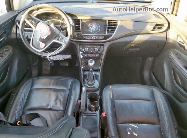 KL4CJCSM6KB743856 2019 BUICK ENCORE Black Widok deski rozdzielczej