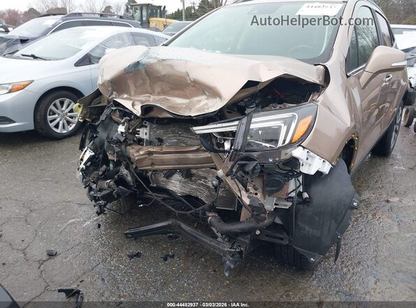 KL4CJDSB0JB571875 2018 BUICK ENCORE Brown Vista frontal