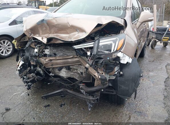 KL4CJDSB0JB571875 2018 BUICK ENCORE Brown Vista del cuadro de instrumentos