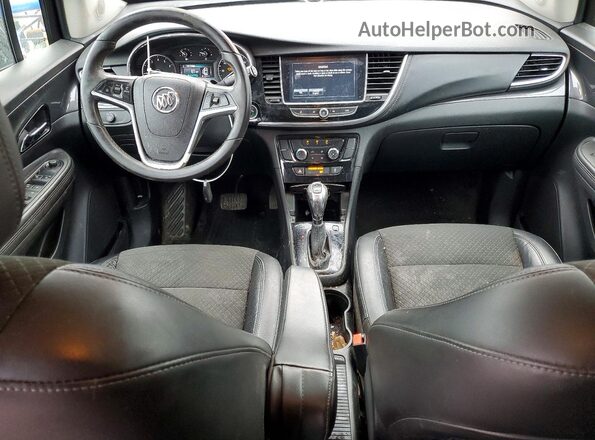 KL4CJESB7HB134598 2017 BUICK ENCORE Black Widok deski rozdzielczej