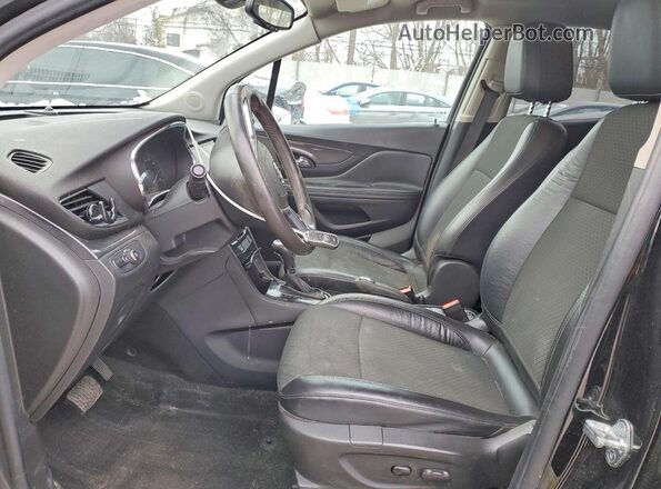 KL4CJESB7HB134598 2017 BUICK ENCORE Black Widok wnętrza z przodu