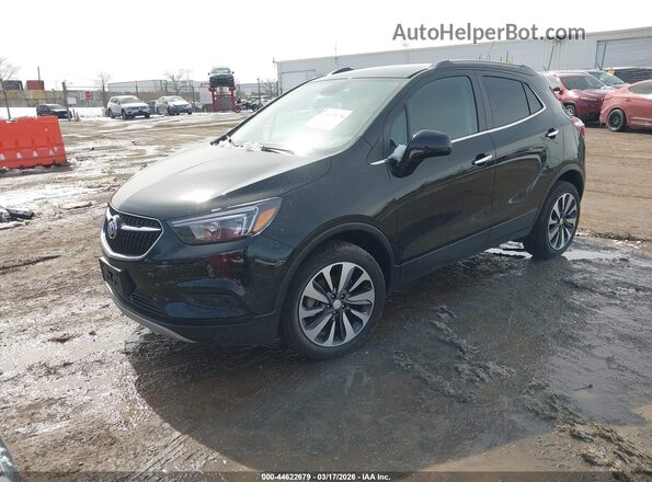 KL4CJESM3NB516902 2022 BUICK ENCORE Black Vista tres cuartos delantera izquierda